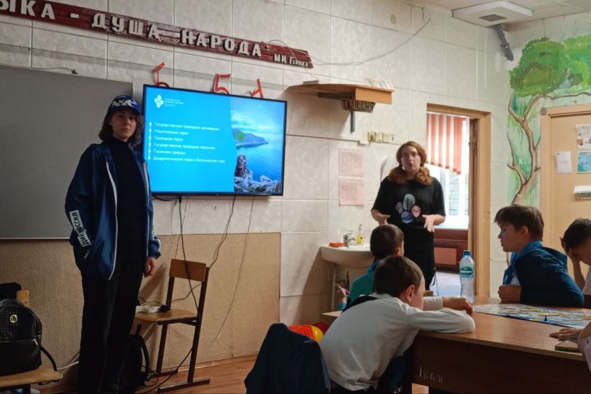 Экологическое направление «Народной программы» партии «Единая Россия»: экоуроки в школах