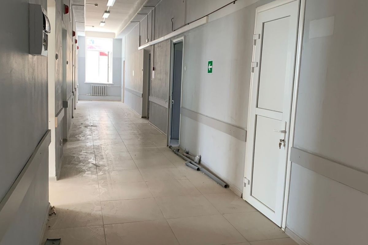 В Тамбове начались работы по модернизации корпуса бывшего роддома больницы №3