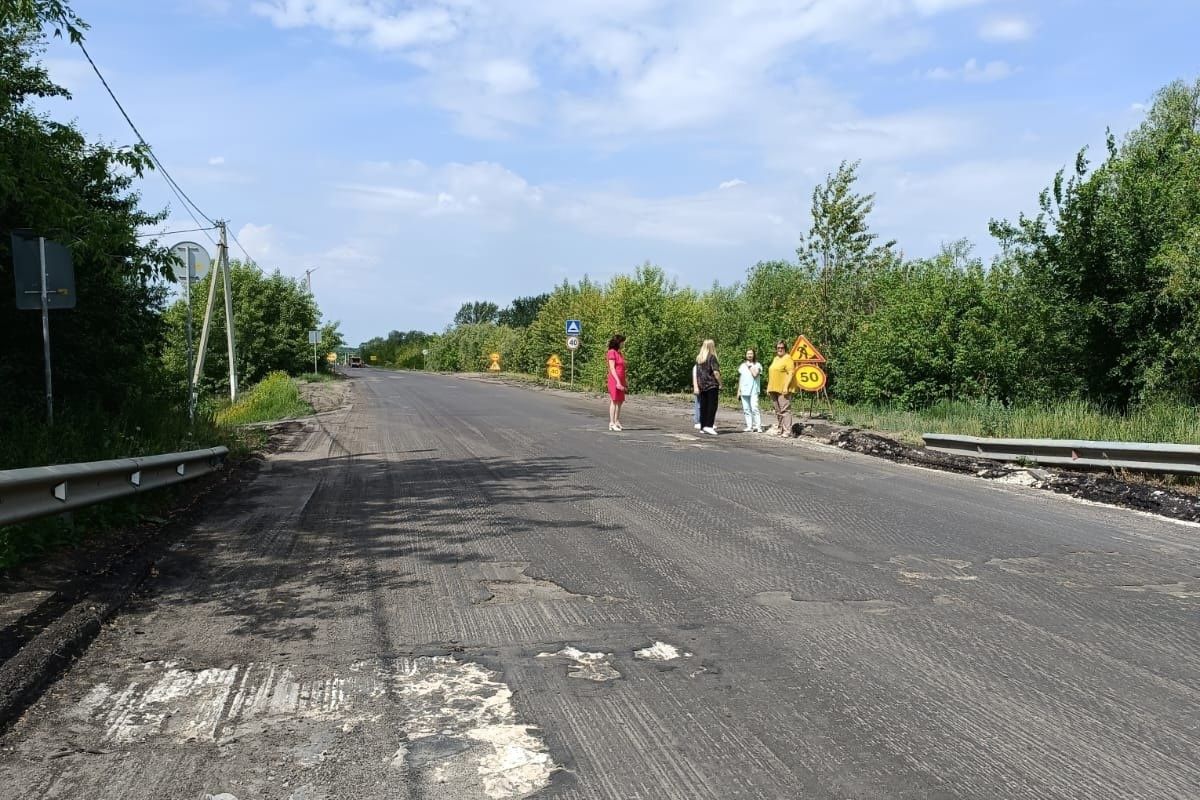 В Мучкапском округе начался ремонт участка дороги «Уварово-Мучкапский»
