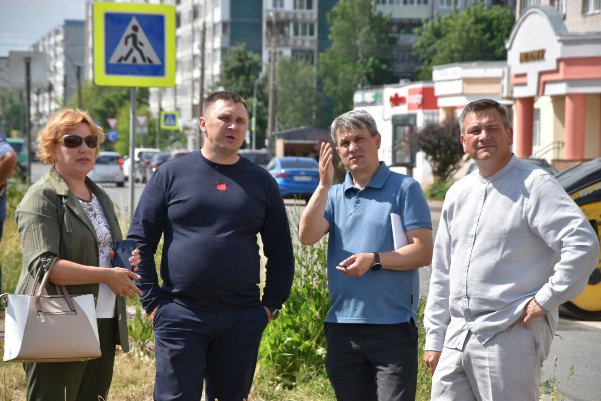 Благоустройство пешеходной зоны в Великом Новгороде на контроле у депутатов