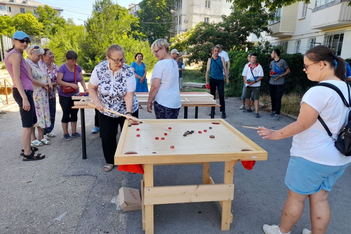 В Севастополе прошли соревнования по специализированным играм для людей с ограниченными возможностями здоровья