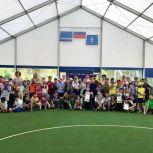 В Ноябрьске в ЯНАО «Единая Россия» организовала «Весёлые старты» для детей