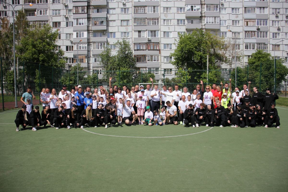 В Ленинском районе состоялся летний фестиваль среди спортивных семей «Мы вместе!»