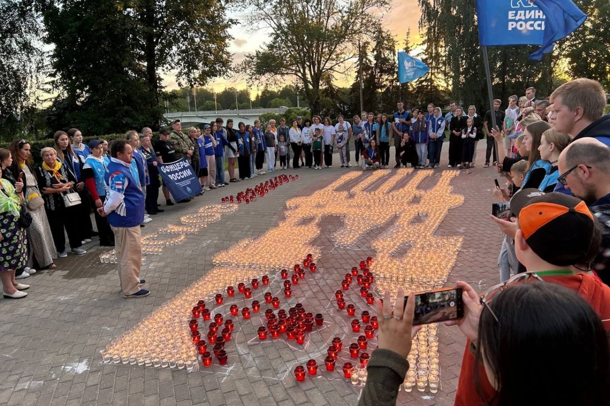 «Огненные картины войны» зажгли в Псковской области