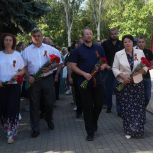 Данильченко: Мы собрались сегодня почтить память тех, на чью долю выпало страшное испытание войной