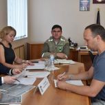 Дмитрий Арсибеков провёл прием граждан в Каракулинском районе