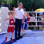 В оселке Сенной Вольского района состоялось открытое первенство по боксу