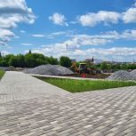 В рамках партпроекта «Городская среда» в Красноармейском районе благоустраивают общественные территории