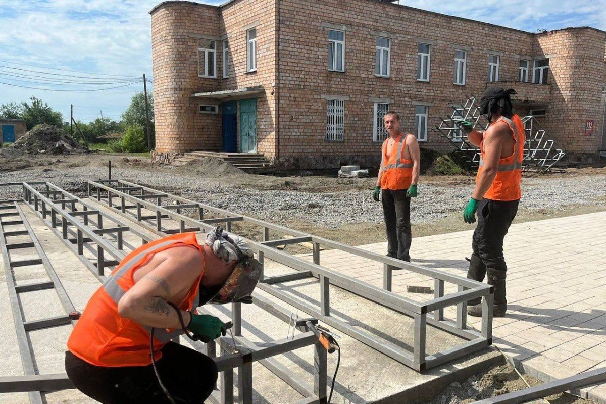 Галина Ампилогова взяла на контроль объекты благоустройства в Назаровском  районе