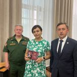 Ленар Нургаянов вручил Ордена Мужества вдовам погибших в СВО бойцов