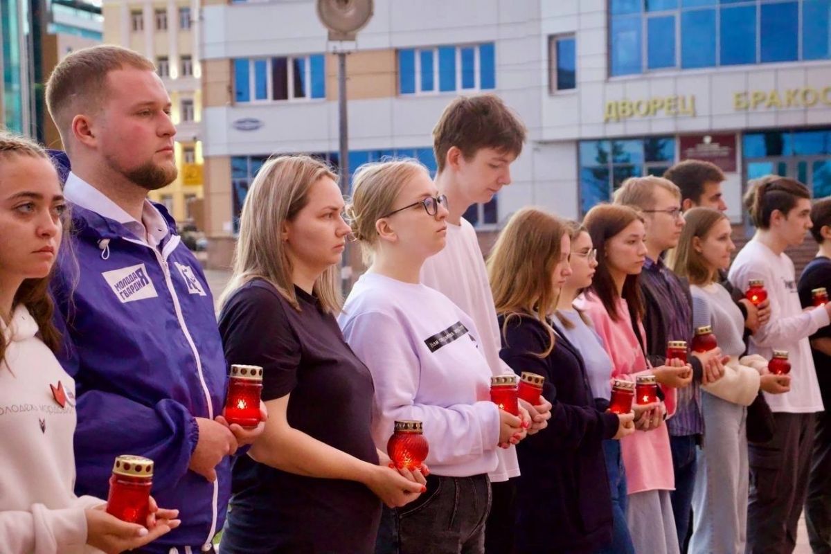 В Саранске зажгли «свечи памяти»