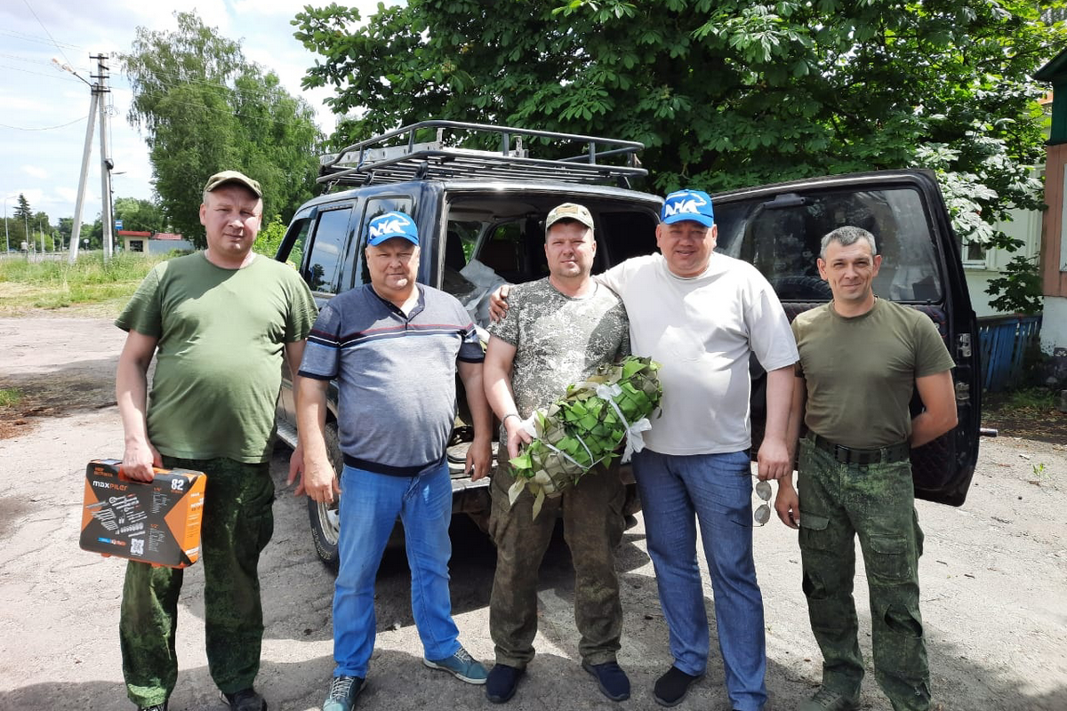 Бойцам в зону СВО доставили очередную «посылку» из Кулебак