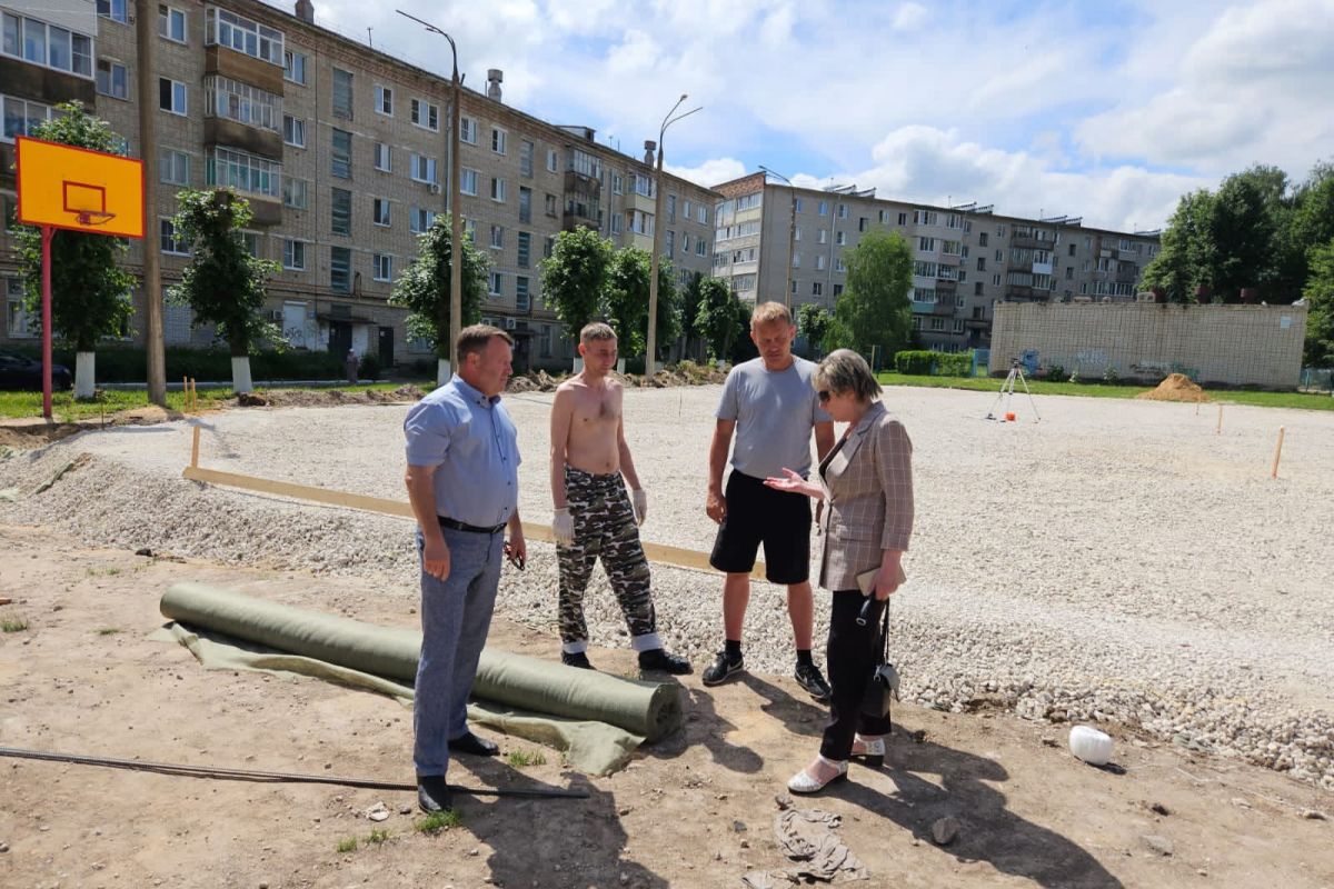 В Новочебоксарске появится еще одна дворовая хоккейная площадка