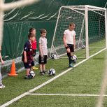 В Томске при поддержке «Единой России» состоялась открытая тренировка по футболу для детей