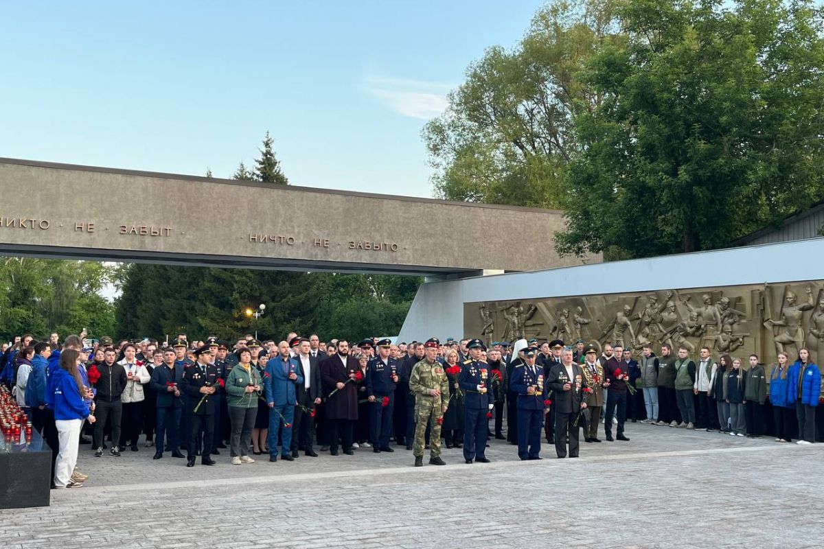 В День памяти и скорби в Рязани прошла патриотическая акция «Я помню»