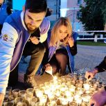 В Рязани создали «Огненную картину войны»