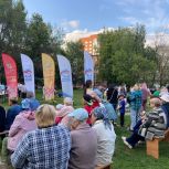 Молодогвардейцы Чебоксарского горотделения провели анкетирование жителей Новоюжного района