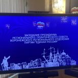 Владимир Нетёсов провел заседание президиума регионального политсовета партии