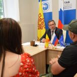 На приеме граждан – о поддержке семей участников СВО