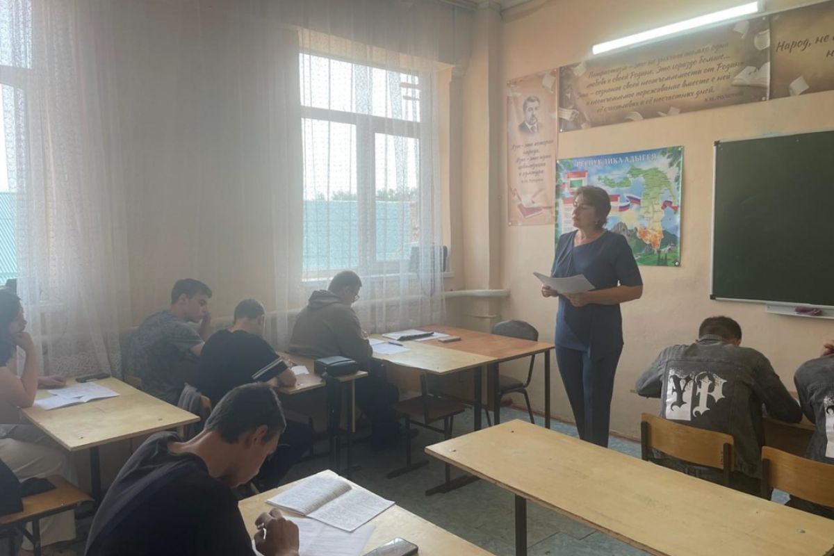 В Красногвардейском аграрно-промышленного техникуме прошла серия бесед