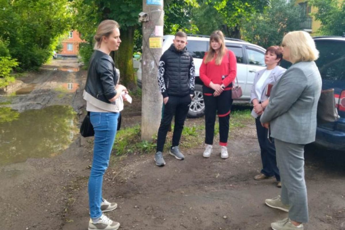 Олеся Филина провела встречи с жителями Центрального округа