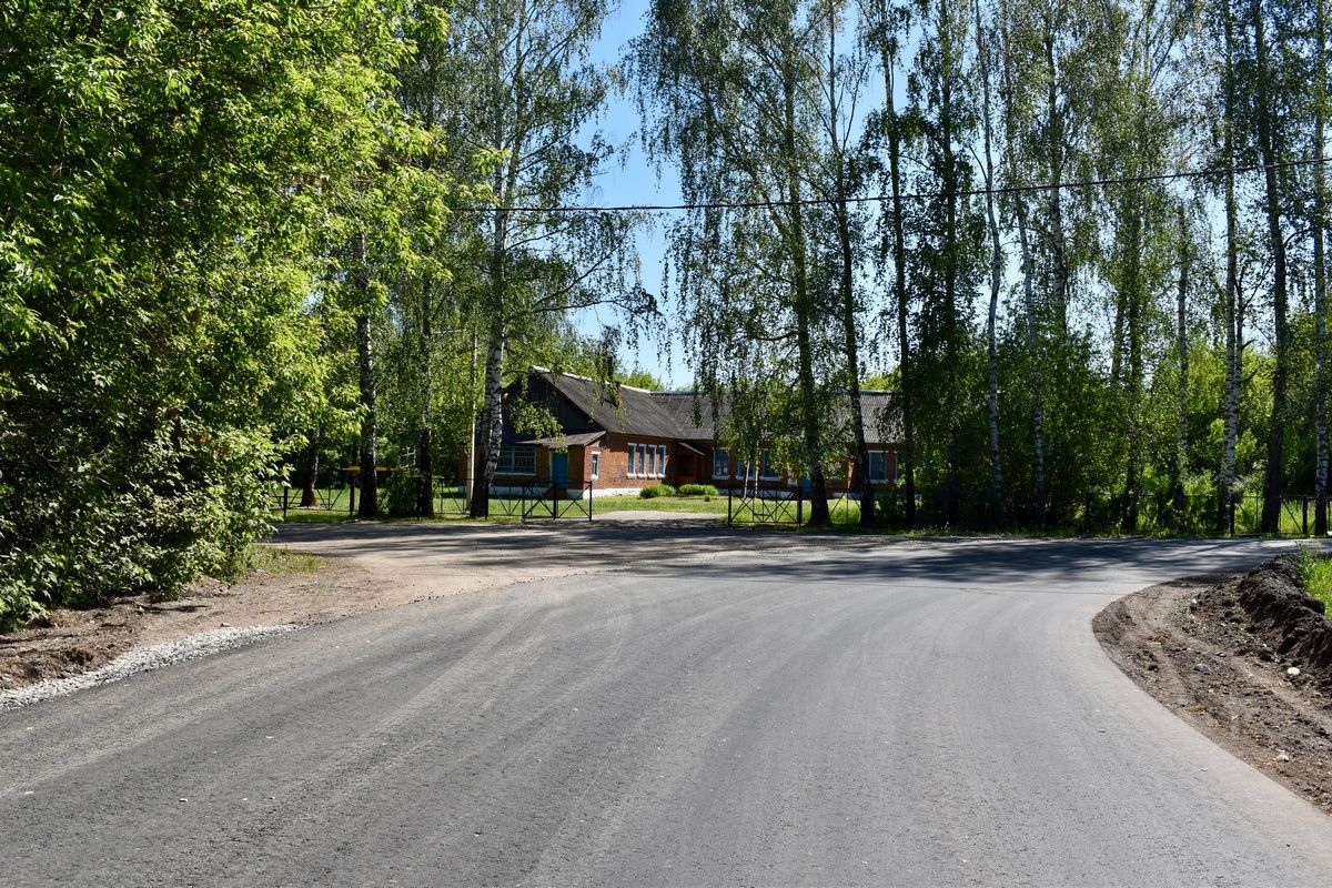 В Спасском районе проводится ремонт участка от автодороги М-5 «Урал» – подъезд к селу Огородниково