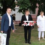 Роман Калинин и Александр Пшенников посетили воспитанников Рязанского дома ребенка