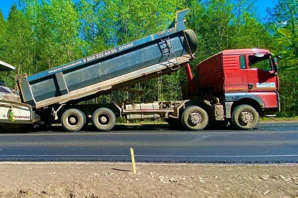Народная программа ЕР: В Архангельской области началась активная фаза дорожных работ