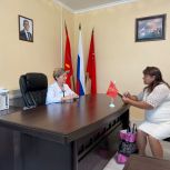 Марина Левина ответила на вопросы киреевчан