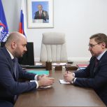 Владимир Якушев обсудил с Вячеславом Федорищевым планы по реализации партпроектов и народной программы «Единой России» в Самарской области
