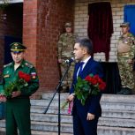 В Альметьевске открыли мемориальную доску в честь героя СВО