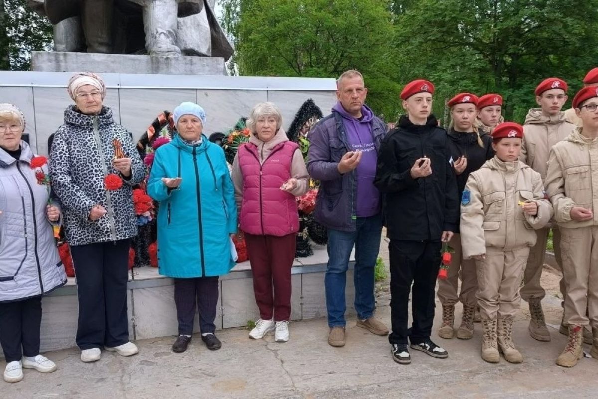 Верхнетоемские активисты собрались у мемориала памяти