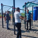 В Куйтуне по партпроекту «Городская среда» благоустроили спортивную площадку