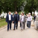 Народная программа в Жукове: продолжается благоустройство общественных и дворовых территорий