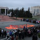 В Саранске зажглась «Огненная картина войны»