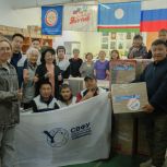 "Единая Россия" продолжает сбор в рамках партнерской добровольческой Акции «Юбилейный маршрут добра»