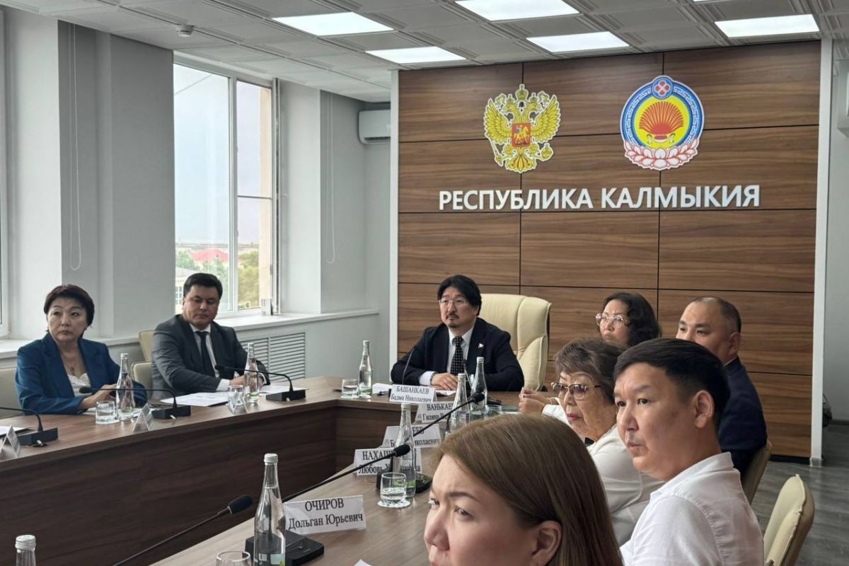 Бадма Башанкаев провел окружное совещание по вопросам профилактики и лечения пациентов с сердечно-сосудистыми заболеваниями