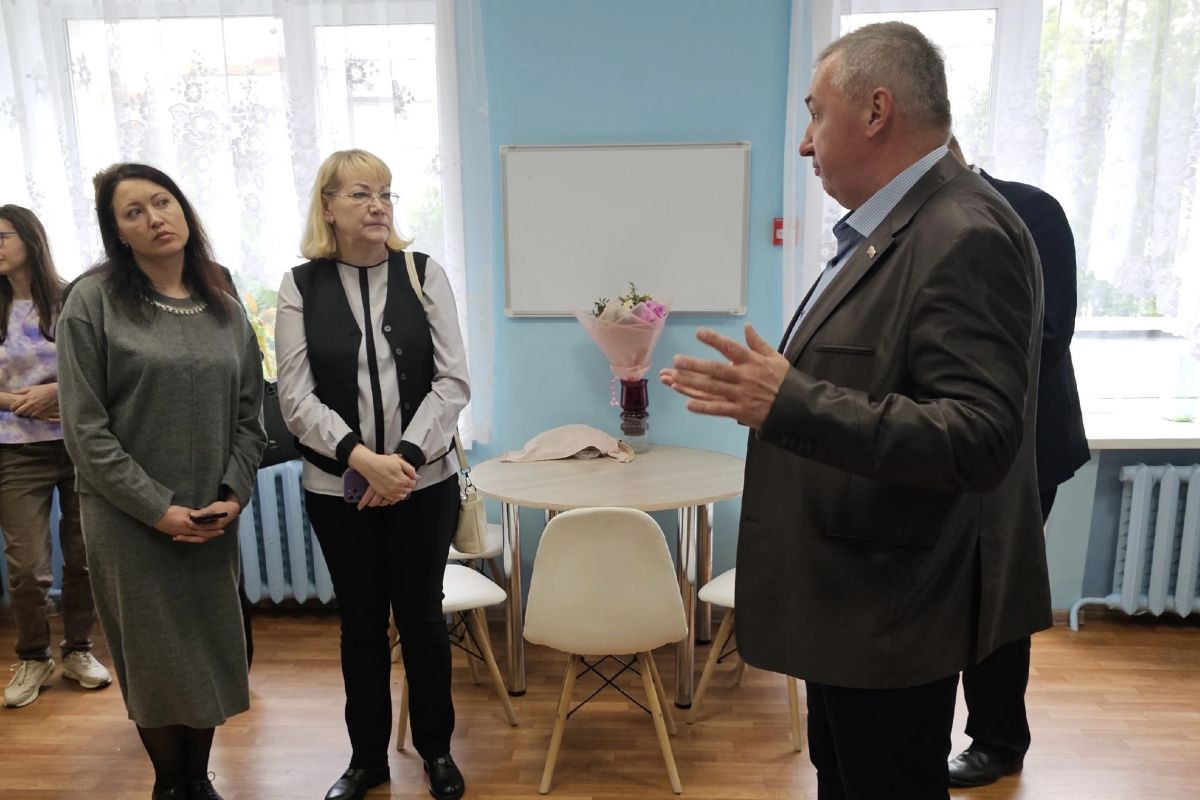 В Северодвинском Центре помощи семье и детям «Солнышко» появилась новая социальная гостиная "Семейная гавань"