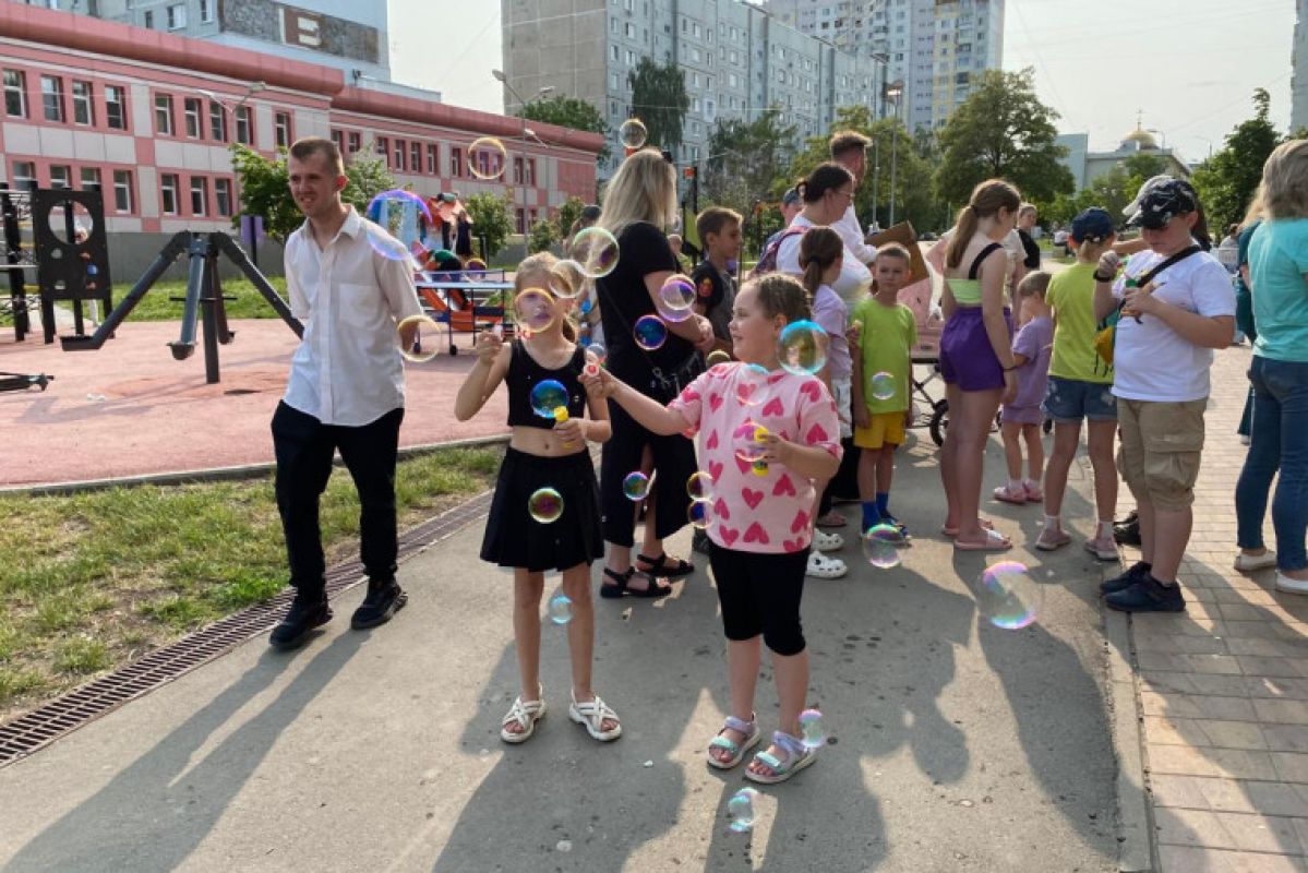 При поддержке «Единой России» прошел праздник двора