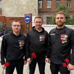 Почтили память павших бойцов бригады ГРОМ «Каскад»