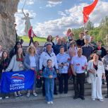 Саратовские ветераны провели патриотическое мероприятие в Волгограде
