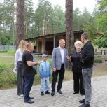 Депутат Госдумы Николай Щеглов посетил детские оздоровительные лагеря Брянской области «Огонек» и «Маяк»