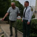 Андрей Титов оценил  ход благоустройства дворовых территорий Зеленограда