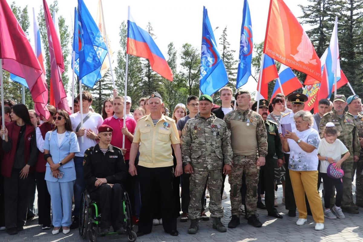 Ветераны СВО, волонтеры и активисты партии «Единая Россия» приняли участие в праздновании Дня России