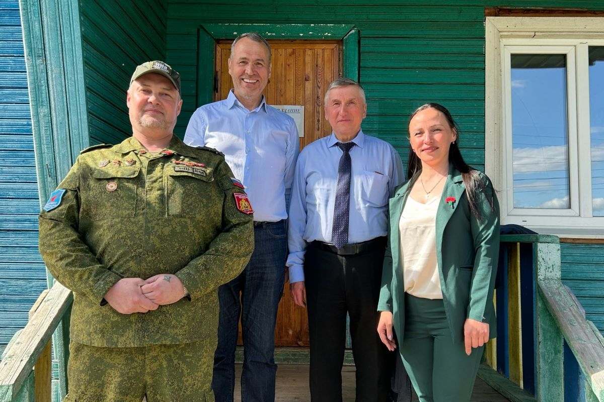 В Лешуконском округе высадили «Сад памяти»