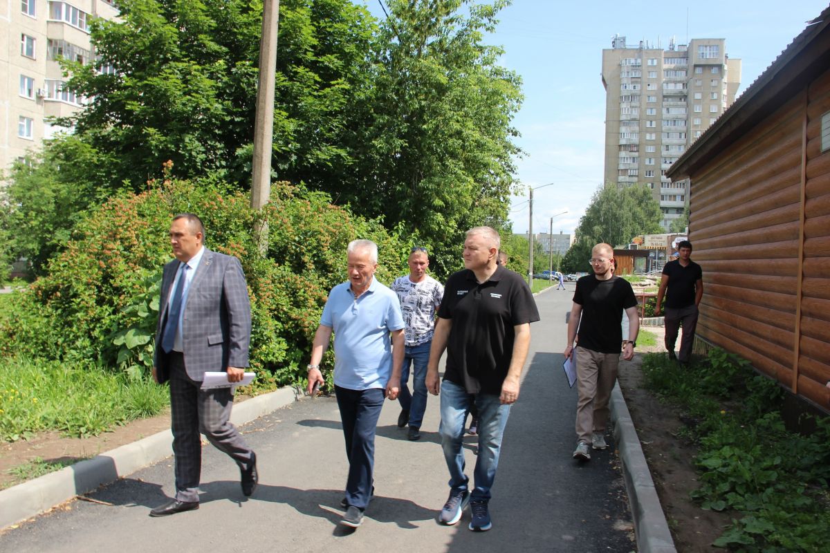 Дворы столицы благоустраиваются