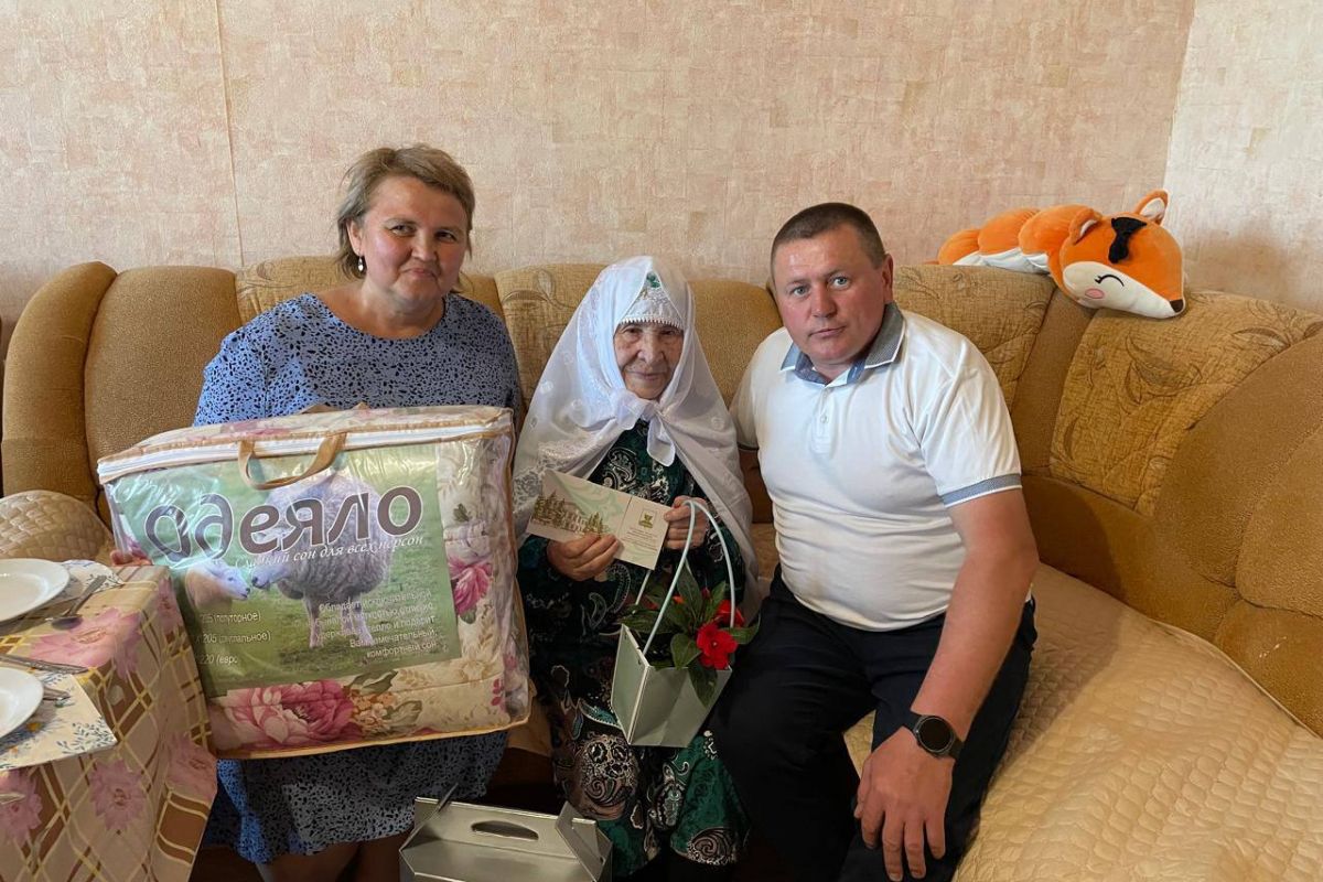 90-летний юбилей отметила жительница села Альдермыш