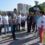 В Сатке состоялся объезд по объектам, построенным и благоустроенным в 2024 году в рамках программ инициативного бюджетирования и «Формирование комфортной городской среды»