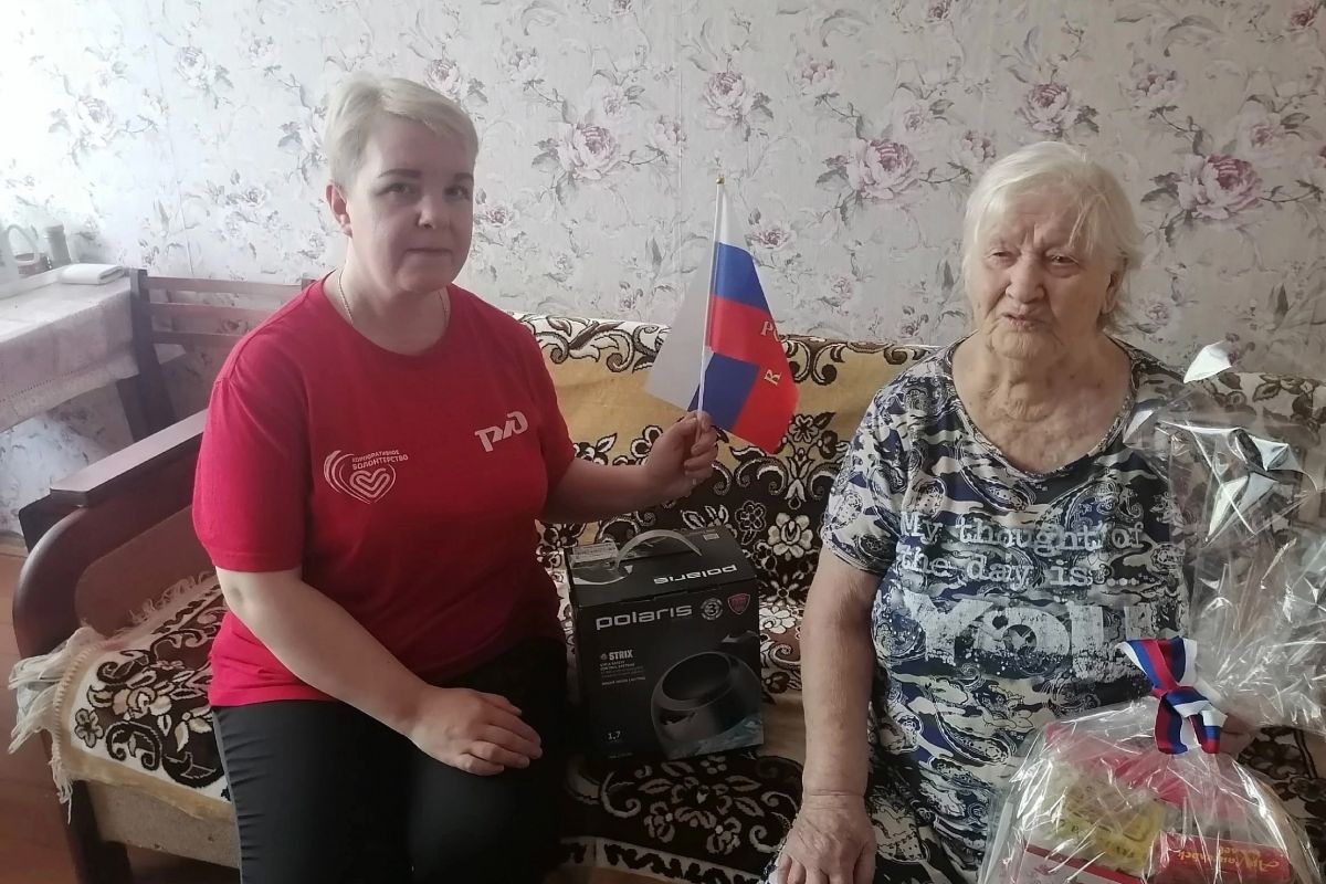 100 лет исполнилось ветерану Великой Отечественной войны, труженице тыла Марии Павловне Фёдоровой