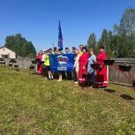 Первичные отделения «Единой России» благоустраивают территории сел и деревень